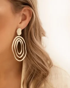 Finaste Organic statement oorbellen Discount