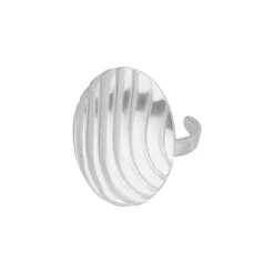 Finaste Ovale ring chunky striped Best