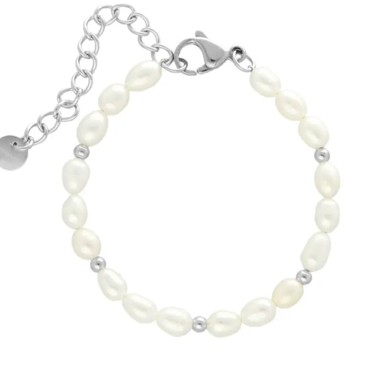 Finaste Parel armband bolletjes New