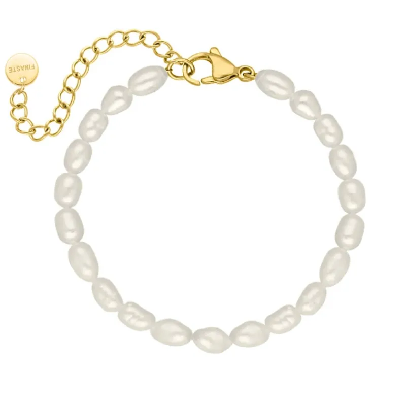 Finaste Parel Armband Musthave goud kleurig Online