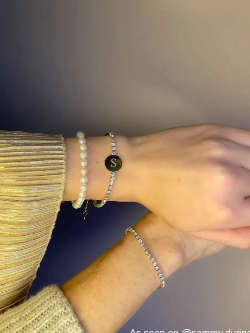 Finaste Parel Armband Musthave goud kleurig Online