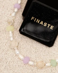 Finaste Pastel parelketting beach goudkleurig Outlet