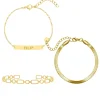 Finaste Personal armparty goud kleurig Best