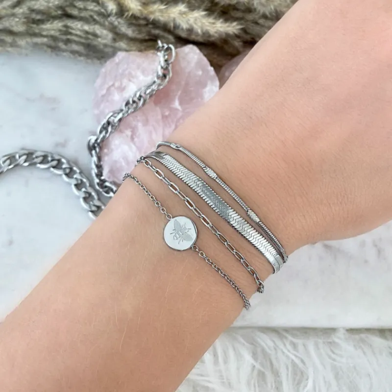 Finaste Plat armbandje Fashion