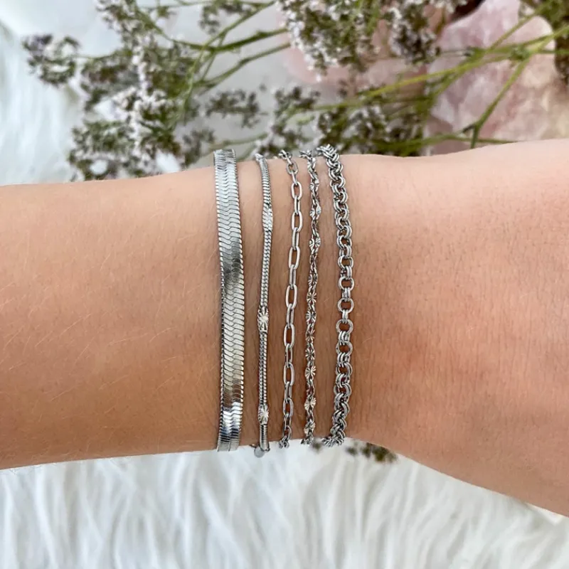 Finaste Plat armbandje Fashion