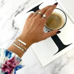Finaste Plat armbandje Fashion