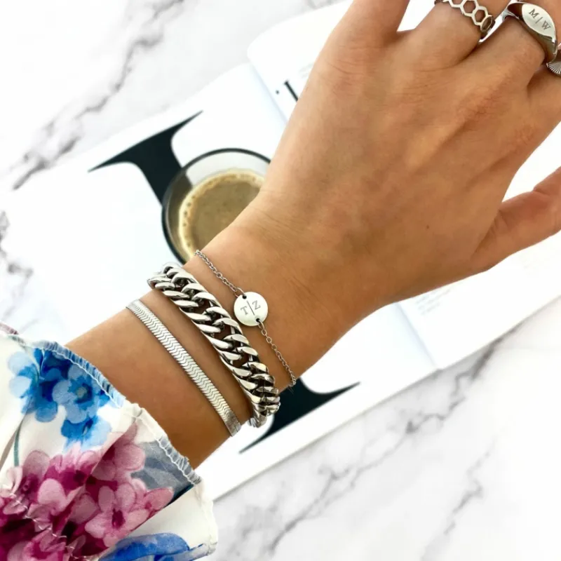 Finaste Plat armbandje Fashion