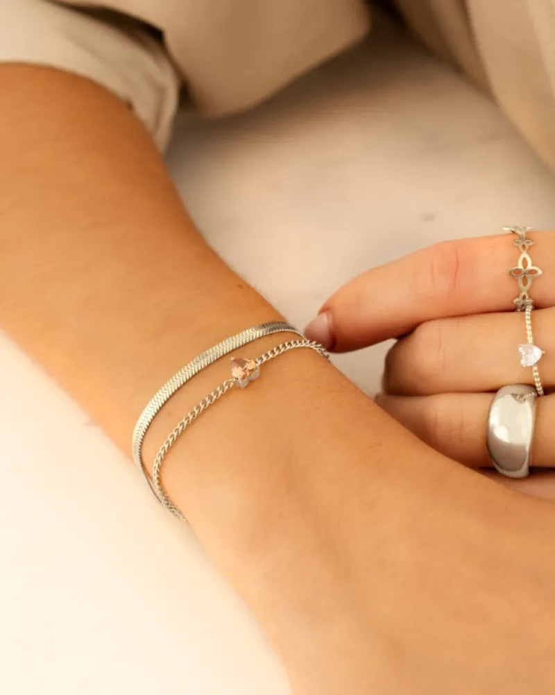 Finaste Plat armbandje Fashion