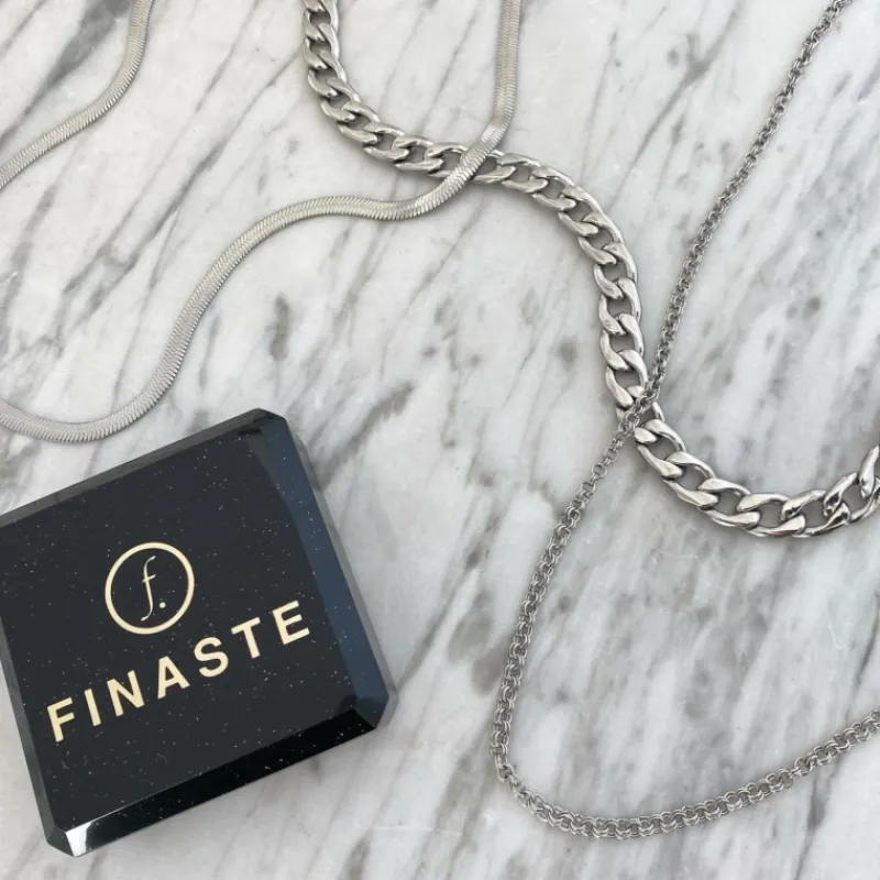 Finaste Plat kettinkje Sale