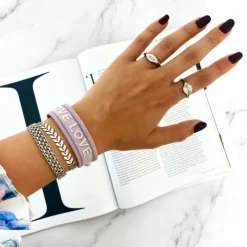 Finaste Platte armband mesh New