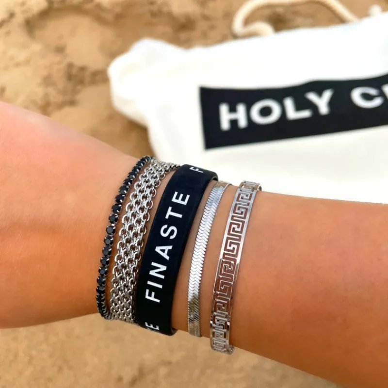 Finaste Platte armband mesh New