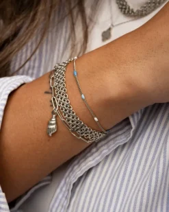 Finaste Platte armband mesh New