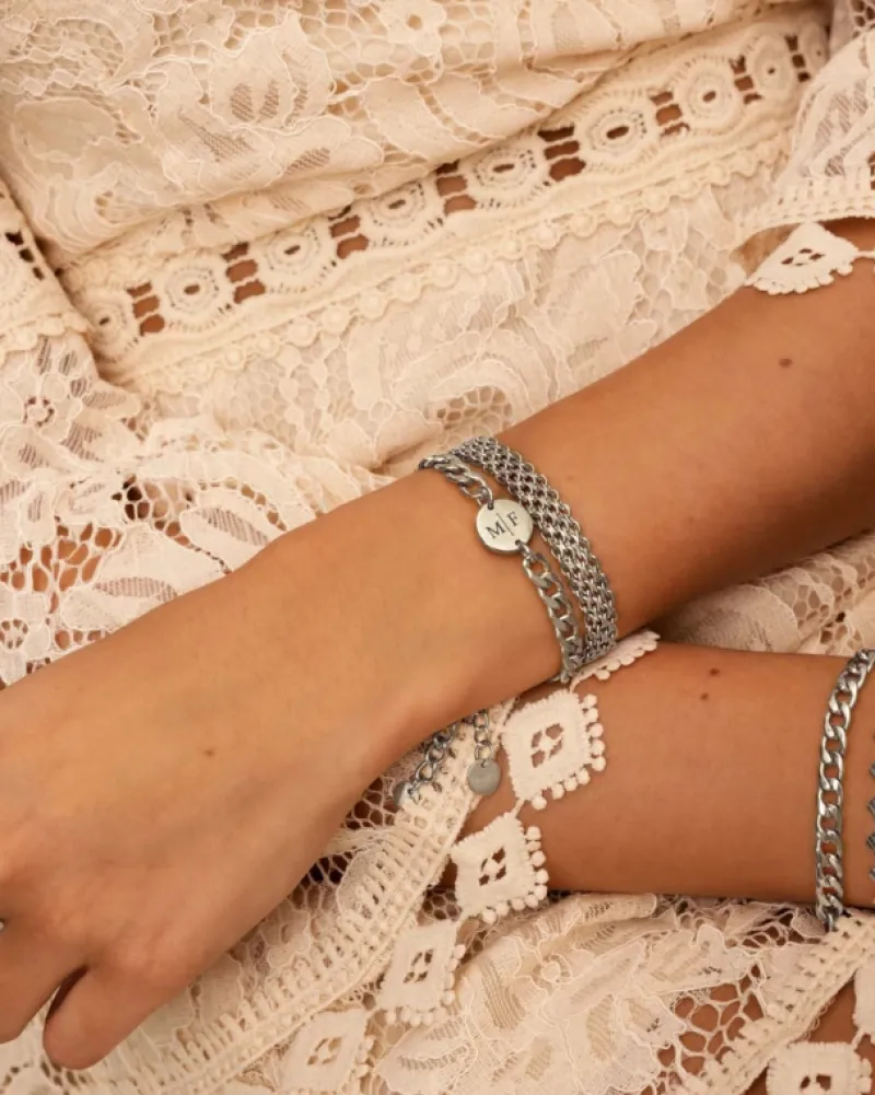 Finaste Platte armband mesh New