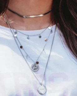 Finaste Platte Choker ketting Outlet