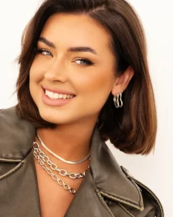 Finaste Platte Choker ketting Outlet