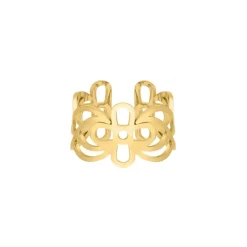 Finaste Ring boho twirl goudkleurig Clearance