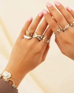 Finaste Ring bold chain Outlet