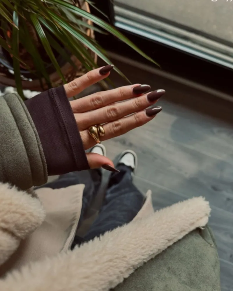 Finaste Ring chunky teardrops goldplated Discount