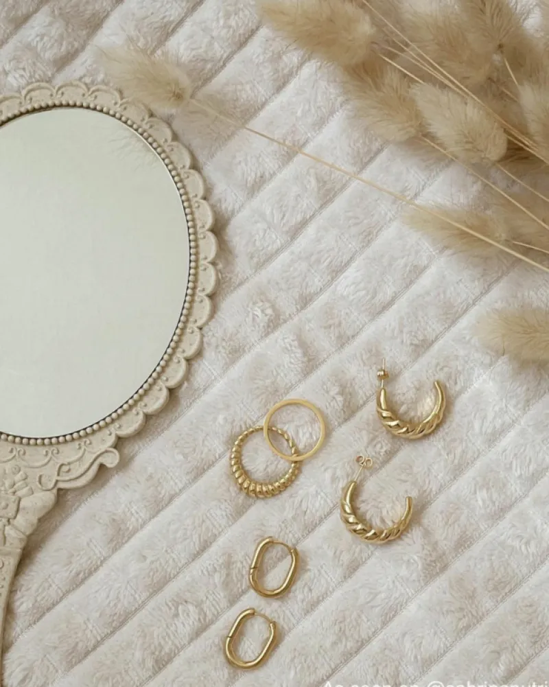 Finaste Ring Croissant kleur goud Clearance