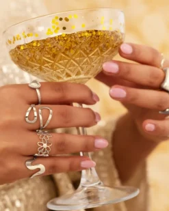 Finaste Ring double drop open Clearance