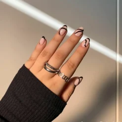 Finaste Ring dubbel zilver kleurig Best