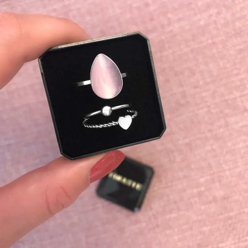 Finaste Ring met bolletje groot kleur Zilver Online