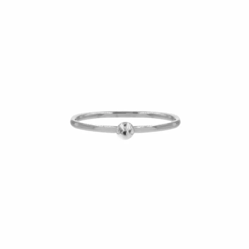 Finaste Ring met bolletje klein Sale