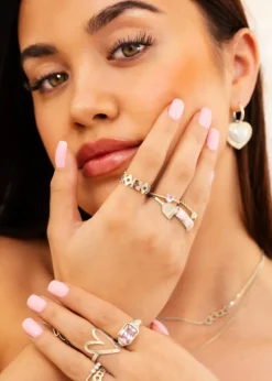 Finaste Ring met graveerbaar hartje Hot