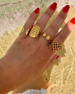 Finaste Ring met hartje goudkleurig Best
