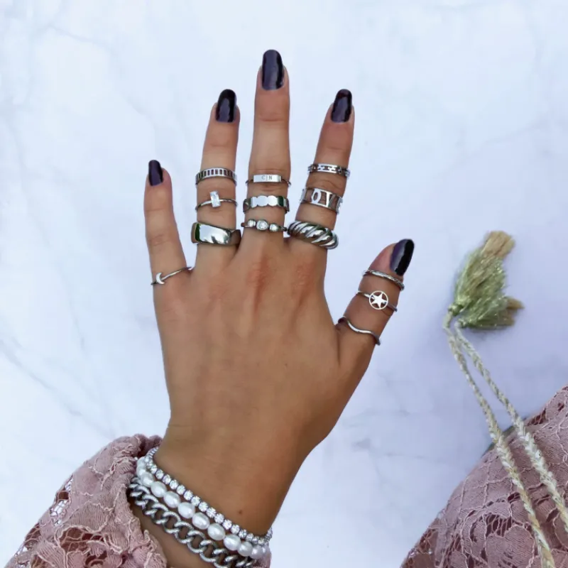 Finaste Ring met maan Discount
