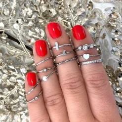 Finaste Ring met steentjes Best