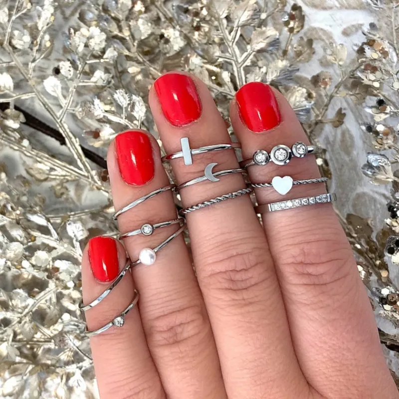 Finaste Ring met steentjes Best