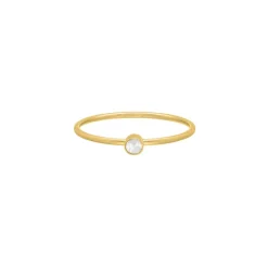 Finaste Ring shiny stone goudkleurig Best