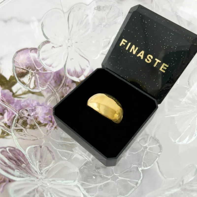 Finaste Ring statement kleur goud Hot