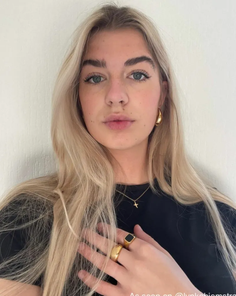 Finaste Ring statement kleur goud Hot