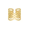 Finaste Ring vintage style goudkleurig Clearance
