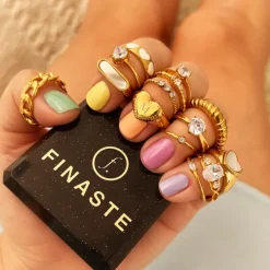 Finaste Royal ring goud kleurig Best