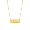Finaste 70's babe ketting kleur goud Discount