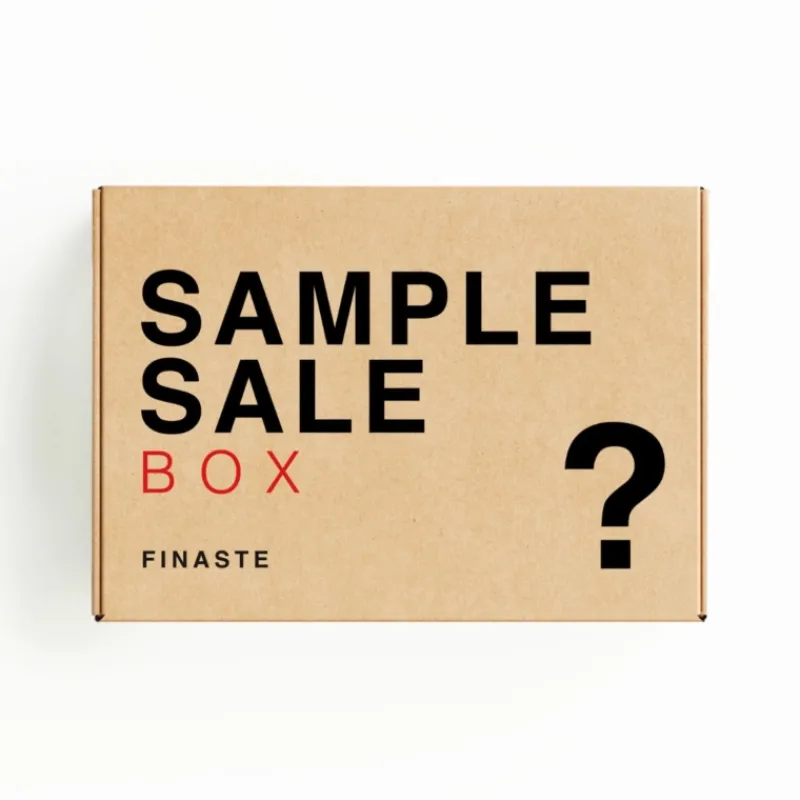 Finaste Sample sale box kleur zilver Best