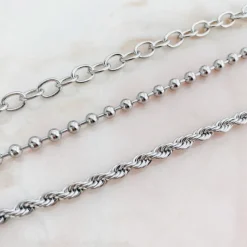 Finaste Schakelarmband gedraaid New