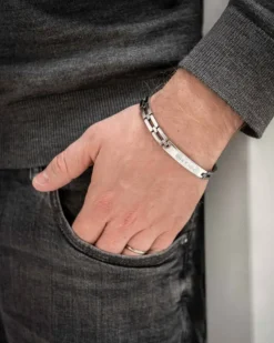 Finaste Schakelarmband mannen met naam Online