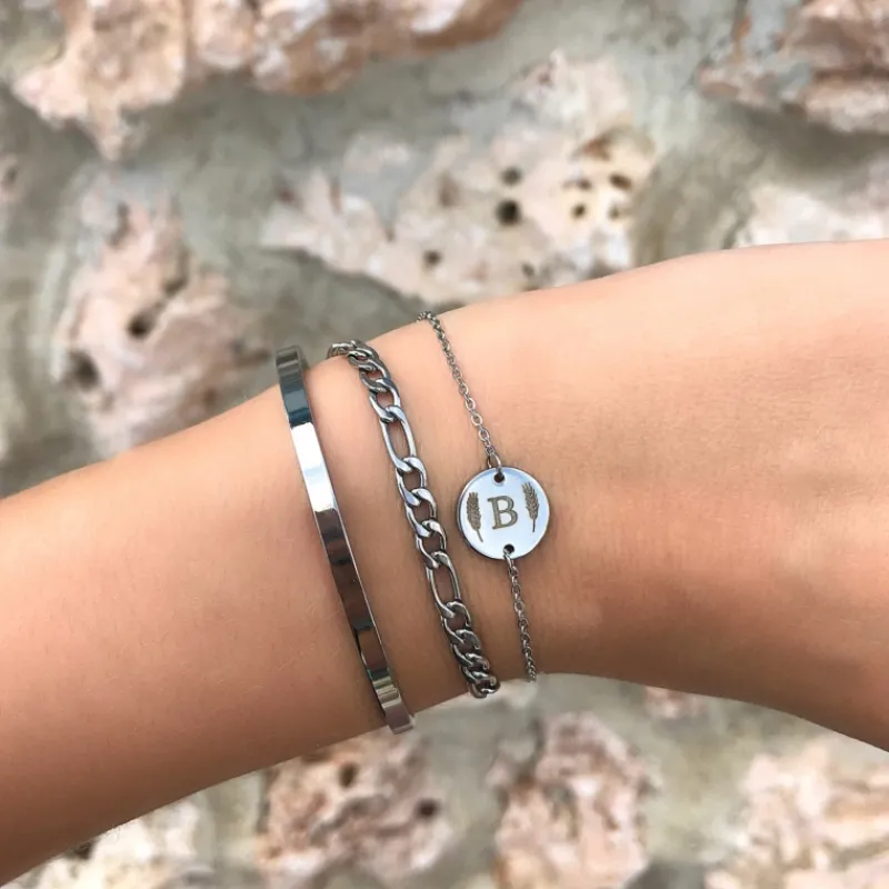 Finaste Schakelarmband Mixed Chain Discount