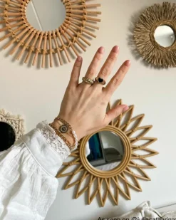 Finaste Schakelarmband Mixed Chain Goud Kleurig Discount
