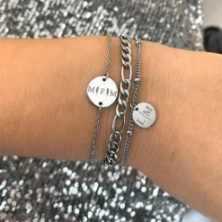 Finaste Schakelarmband Mixed Chain Discount