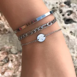 Finaste Schakelarmband Mixed Chain Discount