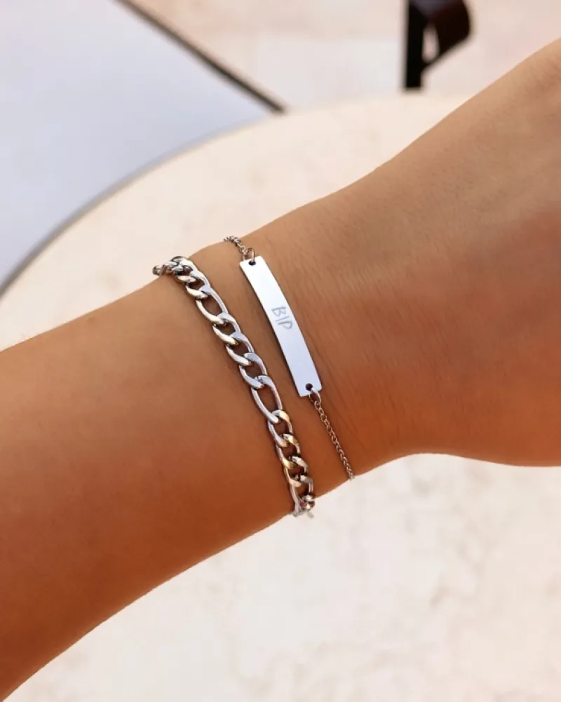 Finaste Schakelarmband Mixed Chain Discount