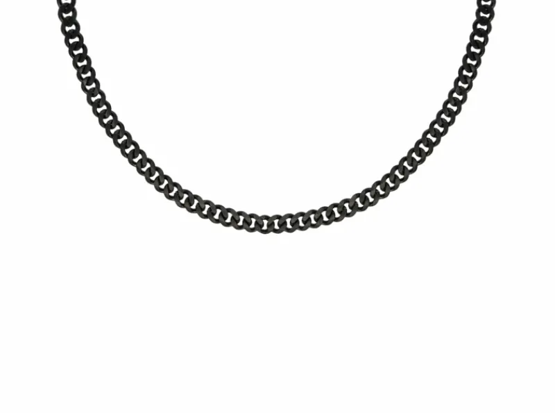 Finaste Schakelketting Mannen Zwart Discount