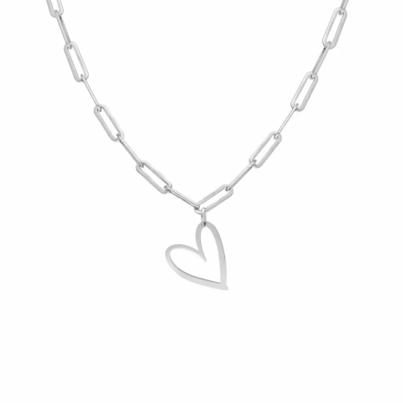 Finaste Schakelketting met hartje Online