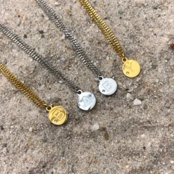 Finaste Shiny initial ketting Fashion