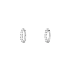 Finaste Shiny oorringetjes 8 mm Sale